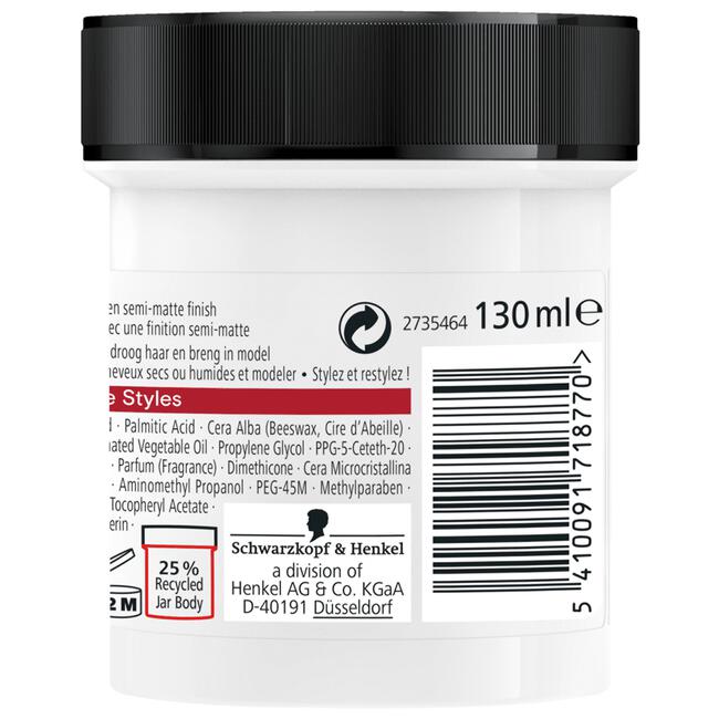 Taft Styling Texture Fibre Paste 130 ML