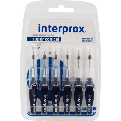 Interprox Super Conical Ragers Donkerblauw PHD 2.0 mm 6 stuks