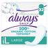 Always Dailies Bio Cotton Large