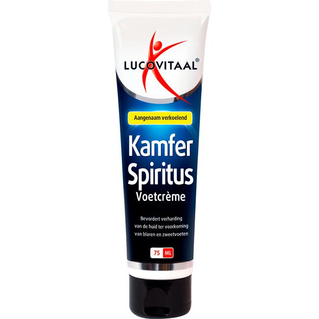 Lucovitaal Kamper Spiritus Voetcrème 75 ML