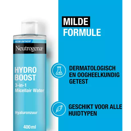 Neutrogena Hydro Boost Micellair Water Alle Huidtypen 400 ML