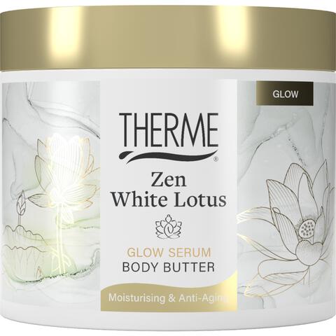 Therme Zen White Lotus Glow Serum Body Butter 225 gram
