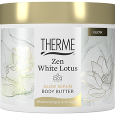 Therme Zen White Lotus Glow Serum Body Butter 225 gram