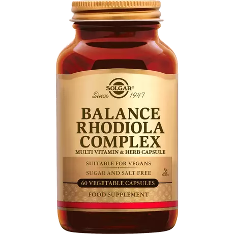Solgar Balance Rhodiola Complex Vegetable Capsules 60 stuks