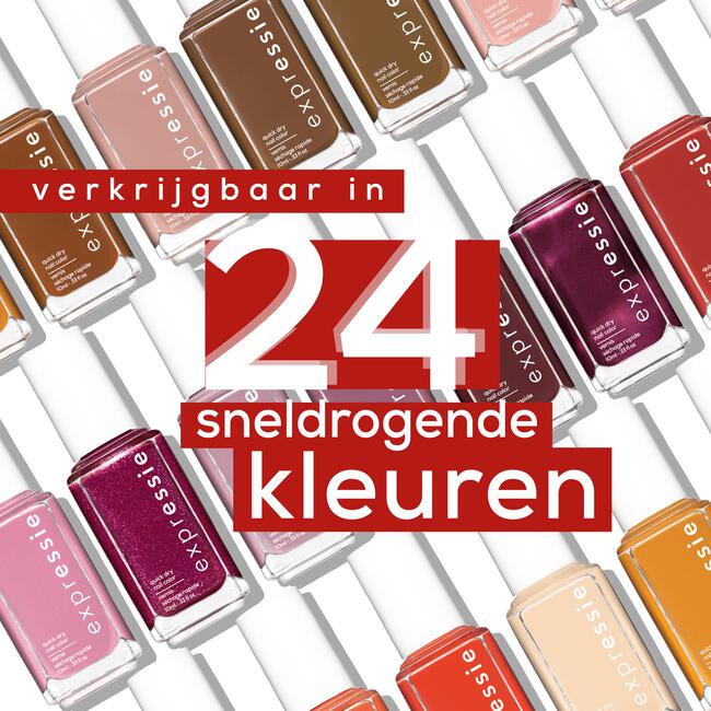 essie Expressie Nagellak Zwart 380 Now Or Never 10 ML