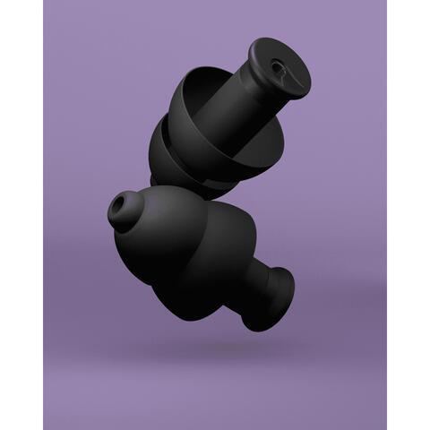 Alpine PartyPlug Black Herbruikbare Muziek Oordoppen 1 paar