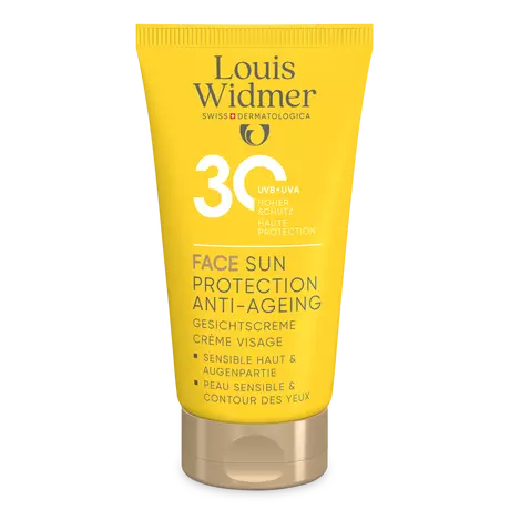 Louis Widmer Face Sun Protection Anti-Ageing SPF30 Zonder Parfum SPF30 50ML
