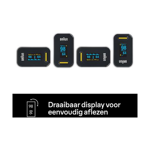Braun Saturatiemeter met Vingersensor