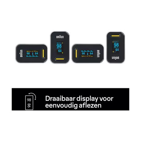 Braun Saturatiemeter met Vingersensor