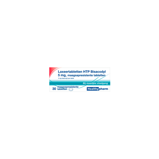Healthypharm Laxeertabletten bisacodyl 5 MG 30 stuks