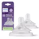 Philips Avent Natural Response Flesspeen 6M+ SCY965/02 2 stuks