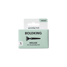 Boldking Mesjes Gevoelige Huid 4 stuks