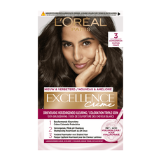 L'Oréal Paris Excellence Crème Verzorgende Crèmekleuring 3 Donkerbruin