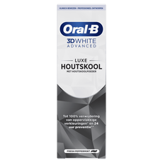 Oral-B 3D White Advanced Houtskool Tandpasta - 75 ML