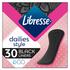 Libresse Dailies Black Inlegkruisjes Regular 30 stuks