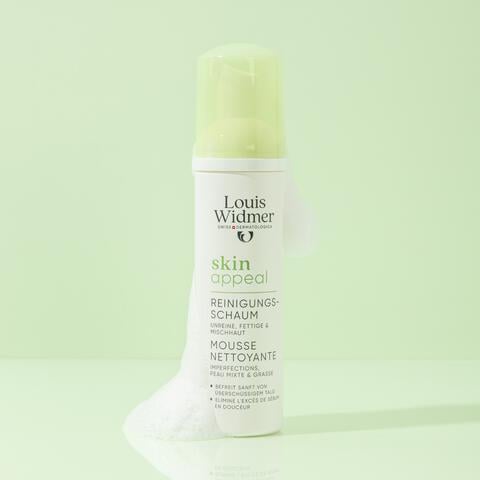 Louis Widmer Skinappeal Reinigende Mousse Zonder Parfum 150 ML