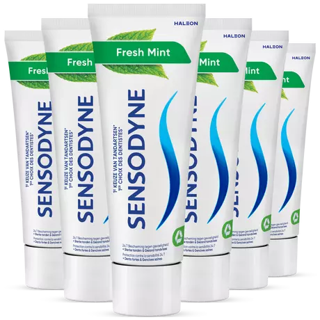 Sensodyne Fresh Mint Tandpsta 75 ML Multipack 6 stuks