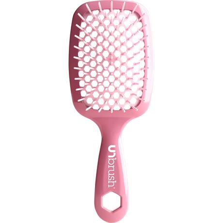 UNbrush Detangling Hair Brush Pastel Rose 1 stuk