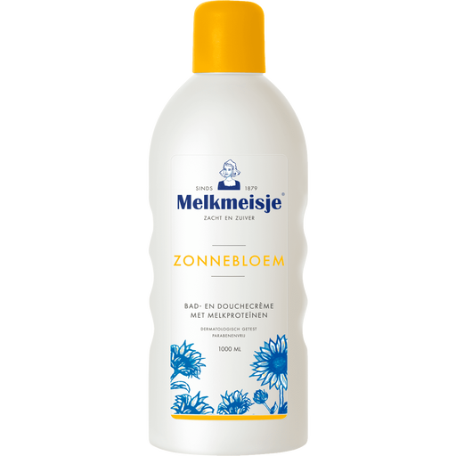 Melkmeisje Zonnebloem & Melk Bad & Douchecrème 1000 ML