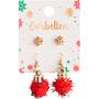 Kerst Oorbellen Set Goudkleurig