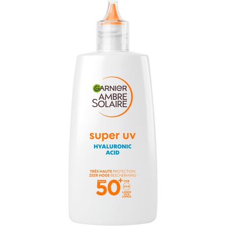 Garnier Ambre Solaire Super UV Hyaluronzuur Hydraterende Fluid SPF50+ 40 ML