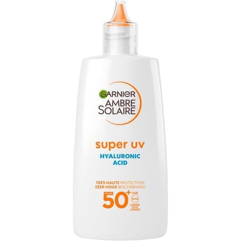 Garnier Ambre Solaire Super UV Hyaluronzuur Hydraterende Fluid SPF50+ 40 ML