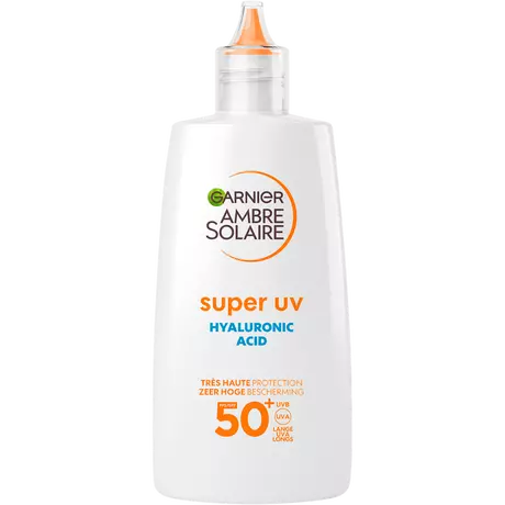 Garnier Ambre Solaire Super UV Hyaluronzuur Hydraterende Fluid SPF50+ 40 ML