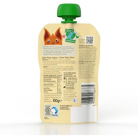 Olvarit 6M Appel-Perzik-Pompoen 100 GR