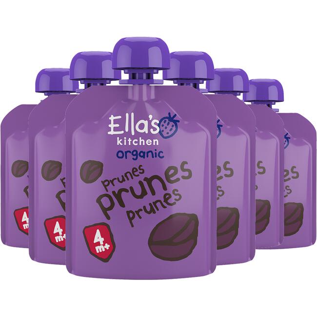 Ella's Kitchen Pruimen Biologisch Knijpfruit 4+ Maanden 70 GR Multipack 6 stuks