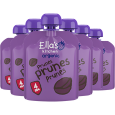 Ella's Kitchen Pruimen Biologisch Knijpfruit 4+ Maanden 70 GR Multipack 6 stuks
