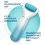 Scholl Velvet Smooth  Elekrische Voetvijl Blauw