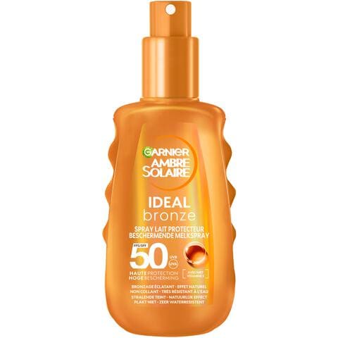 Garnier Ambre Solaire Ideal Bronze Beschermende Melkspray ​SPF 50 150 ML