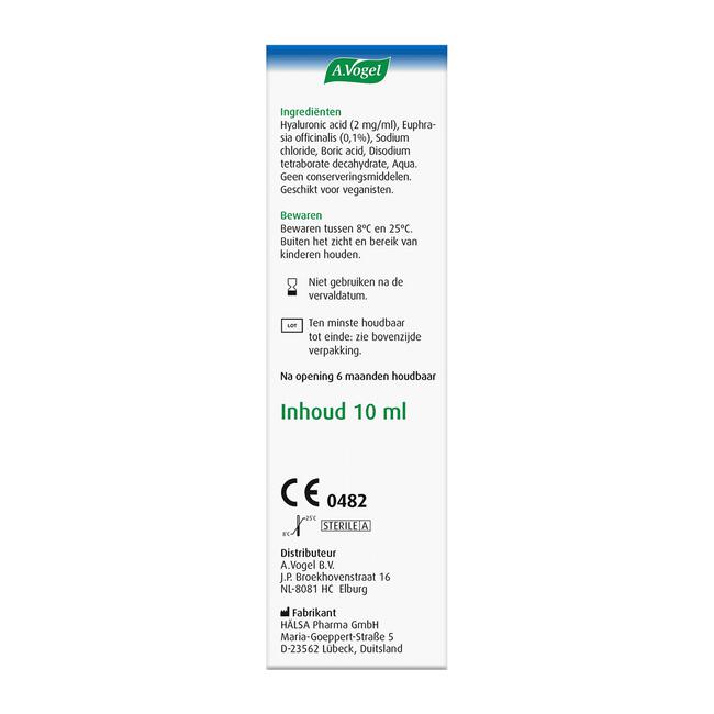 A.Vogel Oogdruppels Extra Intensief Bij Zeer Droge Ogen Druppels 10 ML
