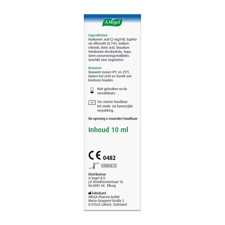 A.Vogel Oogdruppels Extra Intensief Bij Zeer Droge Ogen Druppels 10 ML