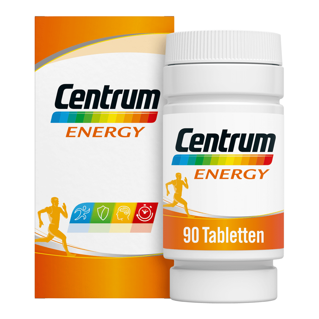 Centrum Energy Multivitaminen Tabletten 90 stuks 90 EA Etos