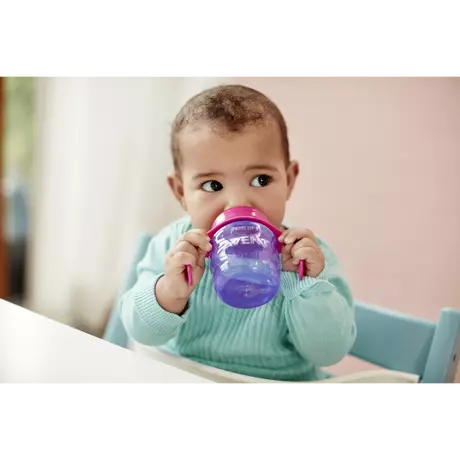 Philips Avent My Grippy Tuitbeker 6M+ Roze SCF551/03 200 ML