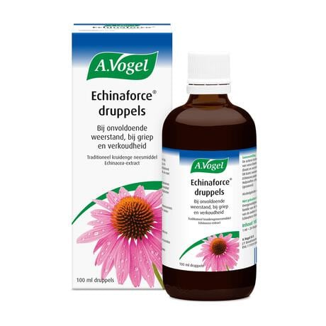A.Vogel Echinaforce Bij Onvoldoende Weerstand En Griep Druppels 100 ML
