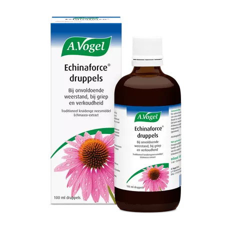 A.Vogel Echinaforce Bij Onvoldoende Weerstand En Griep Druppels 100 ML