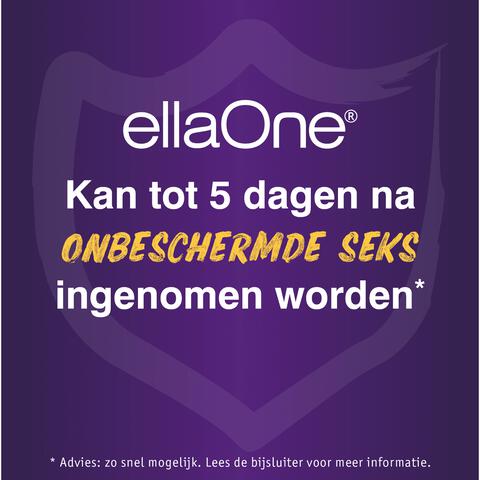 EllaOne Ulipristalacetaat Morning-Afterpil