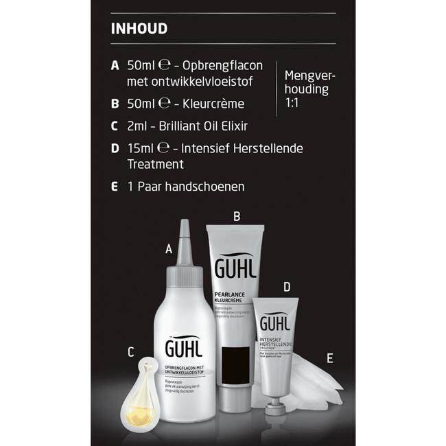 Guhl Pearlance Intensieve Crème-Haarkleuring 52 Lichtgoudbruin 2x50 ML