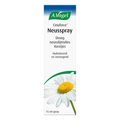 A.Vogel Cinuforce Neusspray Droog Neusslijmvlies & Korstjes Spray 15 ML