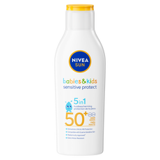 NIVEA SUN Kids Zonnebrand Protect & Sensitive Zonnemelk SPF 50+ 200 ML