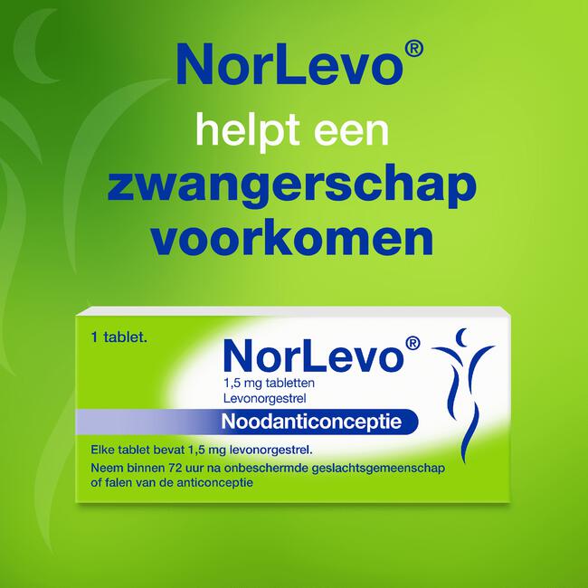 Norlevo Levonorgestrel Morning After Pil 1,5 mg