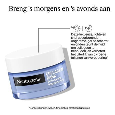 Neutrogena Collagen Bank Gel Oogcrème Gevoelige Huid 15 ML