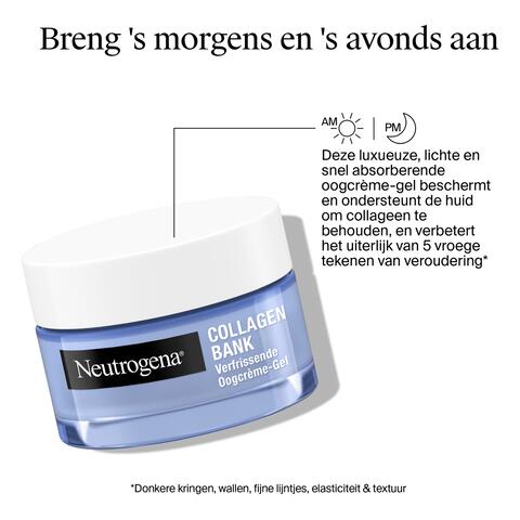 Neutrogena Collagen Bank Gel Oogcrème Gevoelige Huid 15 ML