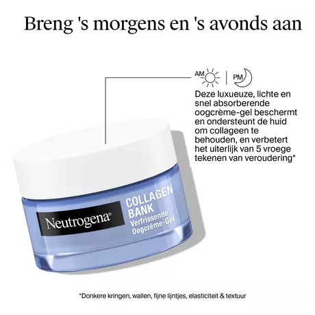 Neutrogena Collagen Bank Gel Oogcrème Gevoelige Huid 15 ML