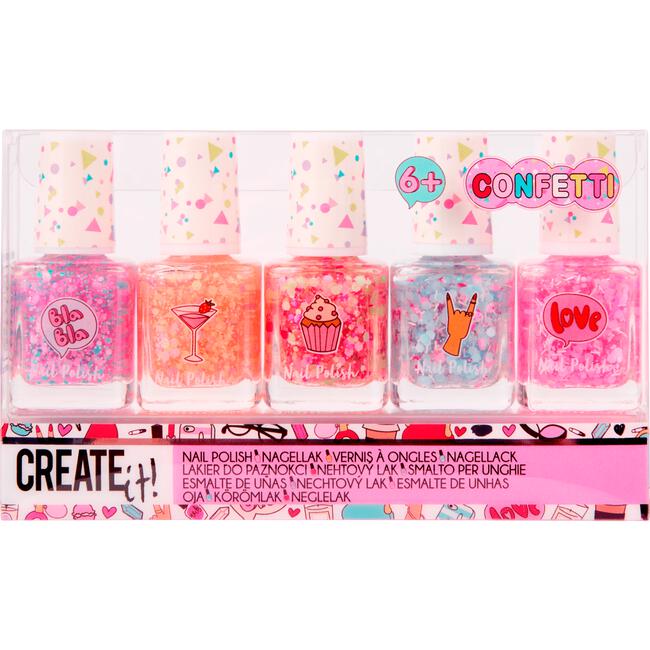 Create It! Nagellak Confetti 5-pack