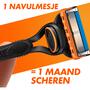 Gillette Fusion5 Navulmesjes 4 Stuks