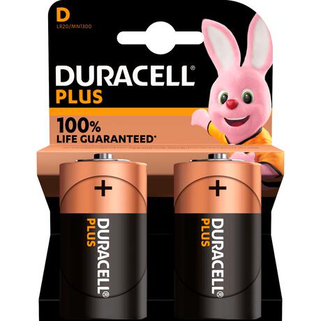 Duracell Batterijen Alkaline Plus D