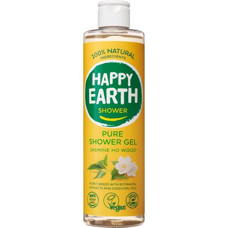 Happy Earth Jasmine Ho Wood 100% Natuurlijke Douchegel 300 ML